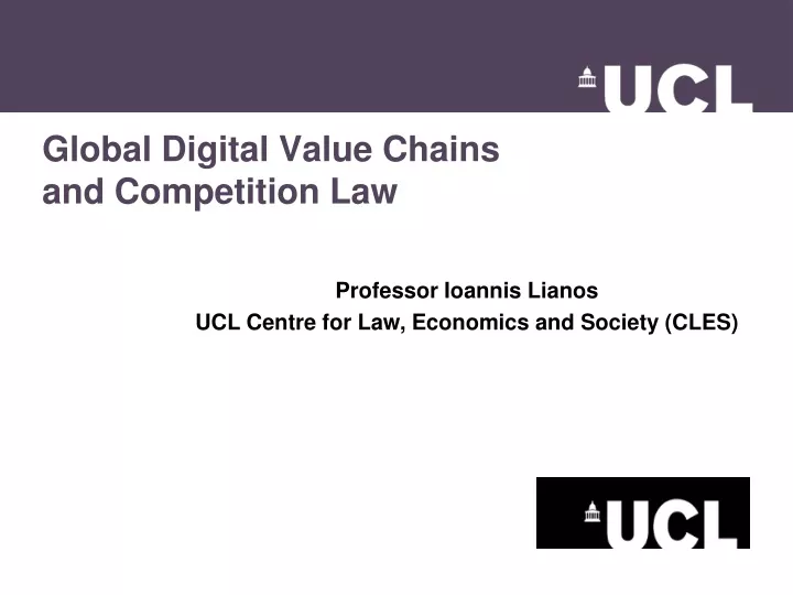 global digital value chains and competition law