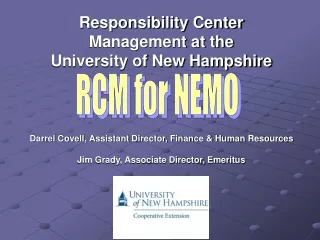RCM for NEMO
