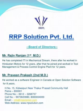 RRP Solution Pvt. Ltd.