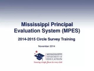 Mississippi Principal Evaluation System (MPES)