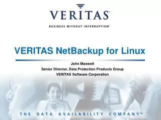 VERITAS NetBackup for Linux
