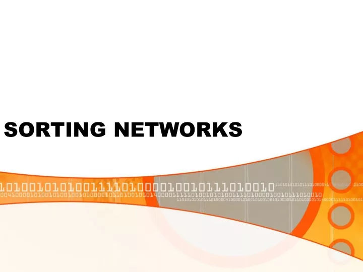 sorting networks