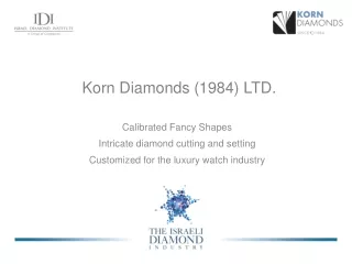 Korn Diamonds (1984) LTD.