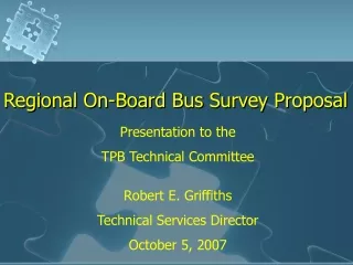 Regional On-Board Bus Survey Proposal