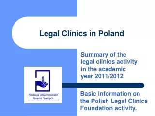 Legal Clinics in Poland