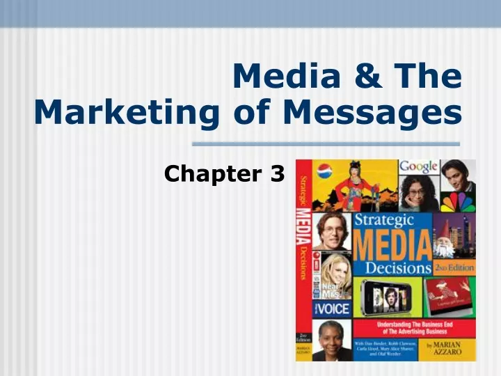media the marketing of messages