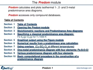 The  Predom  module