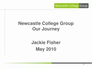 Newcastle College Group Our Journey