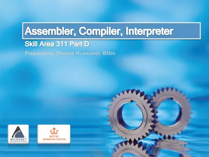 assembler compiler interpreter