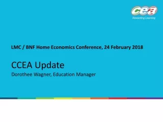 CCEA Update