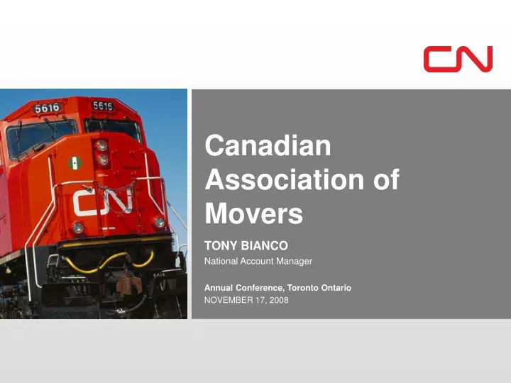 canadian association of movers