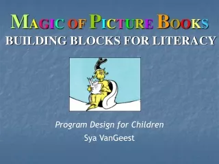 Program Design for Children Sya VanGeest