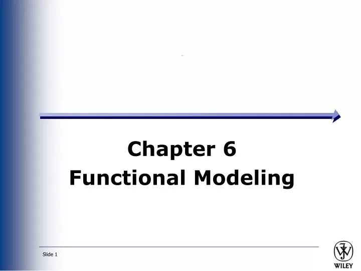 chapter 6 functional modeling