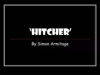 ‘Hitcher’