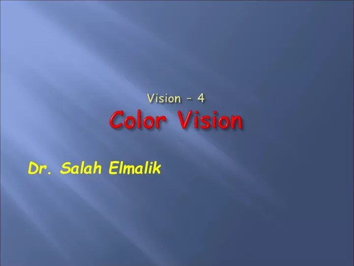 vision 4 color vision