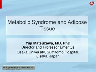 Metabolic Syndrome and Adipose Tissue