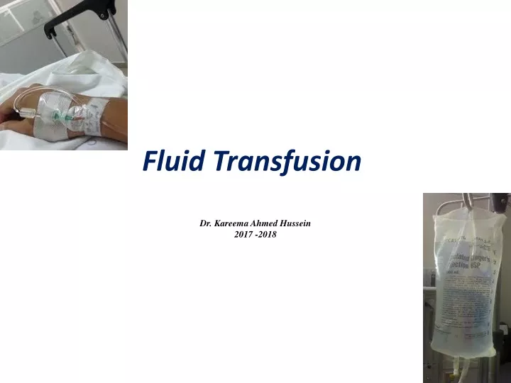 fluid transfusion