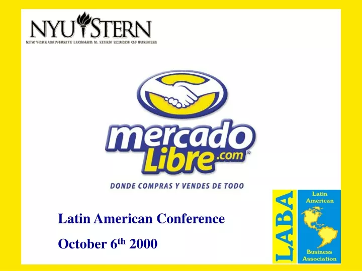 latin american conference october 6 th 2000