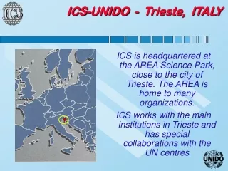 ICS-UNIDO  -  Trieste,  ITALY