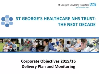 Corporate Objectives 2015/16  Delivery Plan and Monitoring
