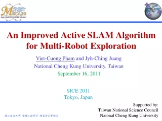 An Improved Active SLAM Algorithm for Multi-Robot Exploration