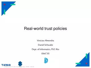 Real-world trust policies