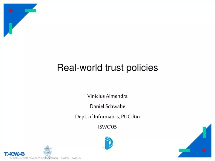 real world trust policies