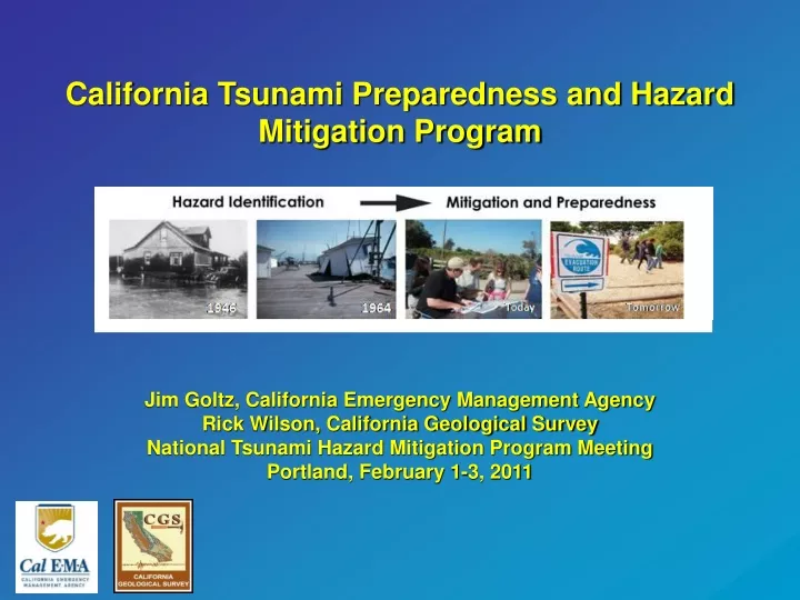 california tsunami preparedness and hazard