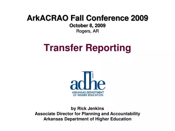 arkacrao fall conference 2009 october 8 2009 rogers ar
