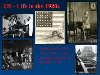 US - Life in the 1920s