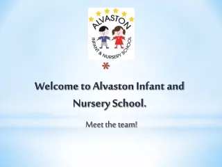 Welcome to  Alvaston  Infant and Nursery School.