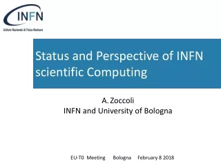 Status and Perspective of INFN scientific Computing