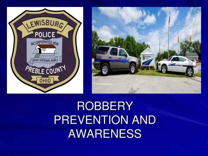 robbery prevention and awareness