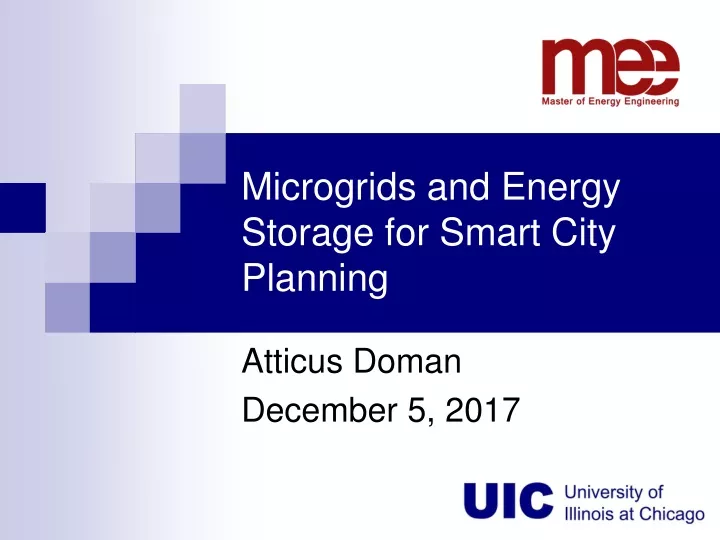 microgrids and energy storage for smart city planning