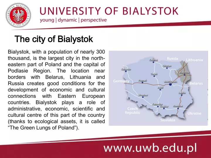 the city of bialystok