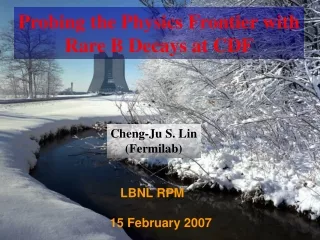 LBNL RPM      15 February 2007