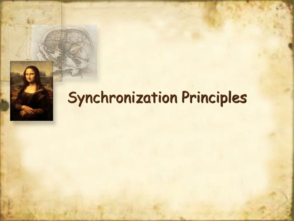 PPT - Synchronization Principles PowerPoint Presentation, free download ...