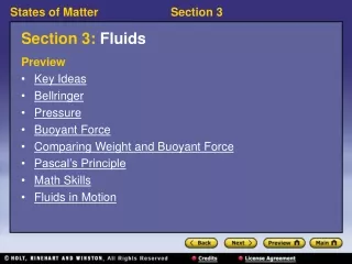 Section 3:  Fluids