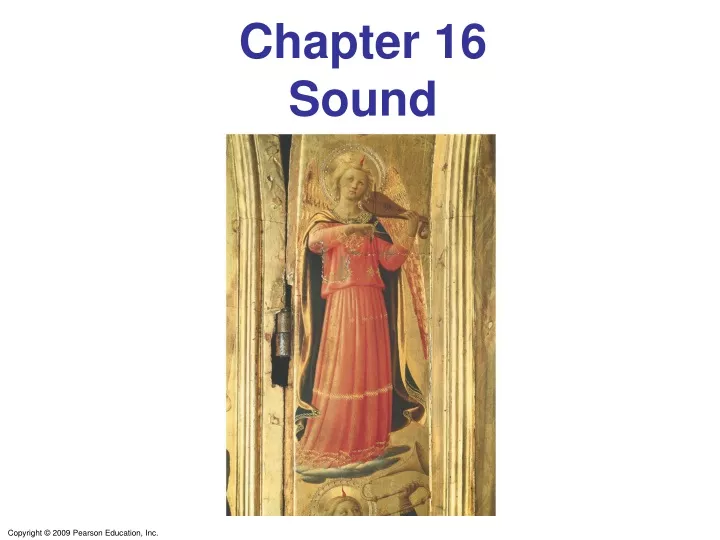 chapter 16 sound