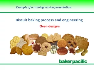 Biscuit baking process and engineering  Oven designs