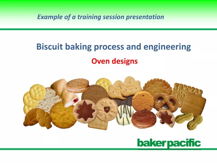 example of a training session presentation