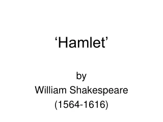 ‘Hamlet’