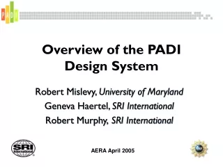 Overview of the PADI Design System
