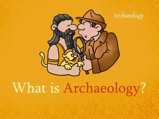 What is  Archaeology ?