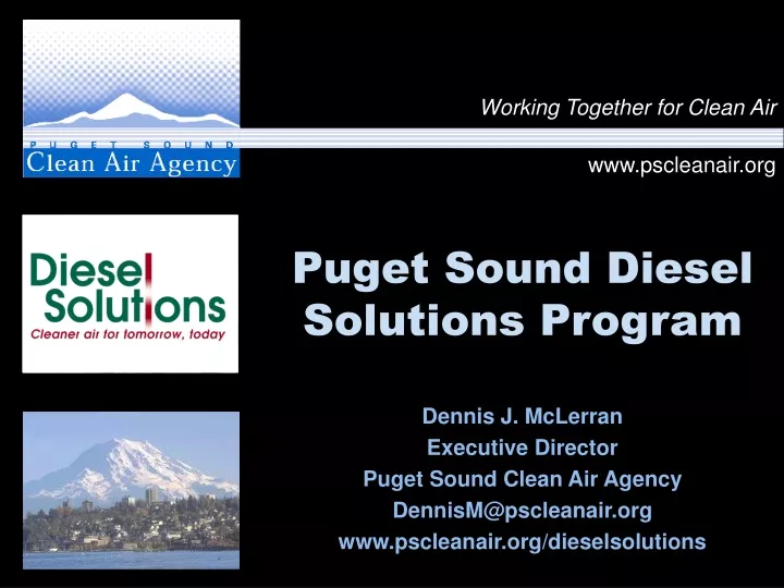 puget sound diesel solutions program