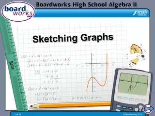 Sketching Graphs
