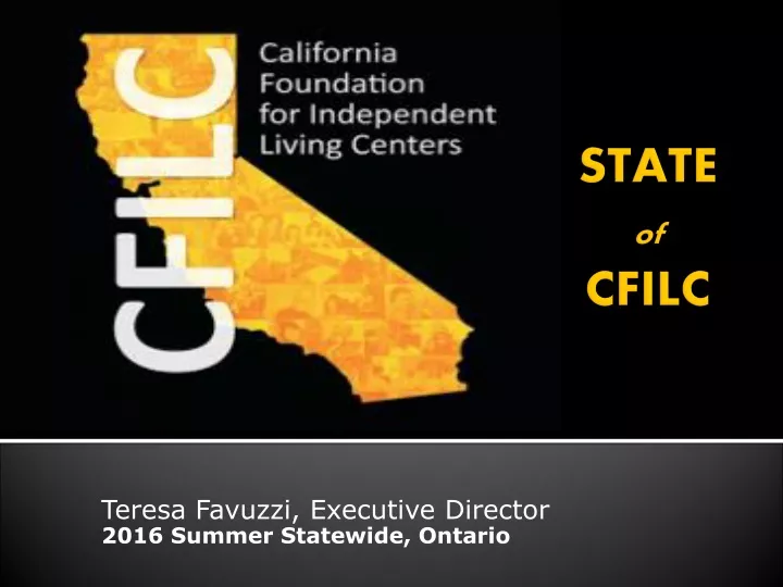 teresa favuzzi executive director 2016 summer statewide ontario