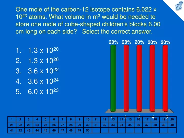 one mole of the carbon 12 isotope contains