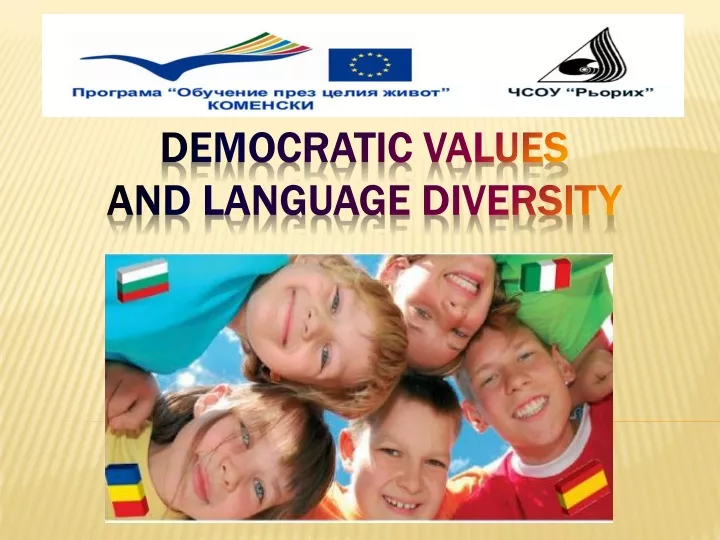 democratic values and language diversity