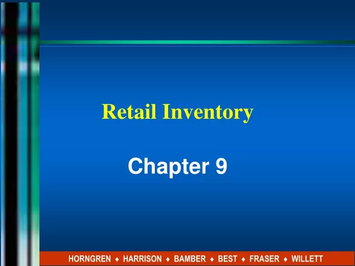 retail inventory